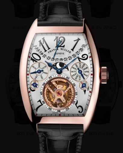 Franck Muller Cintree Curvex Men Perpetual Calendar Replica Watch for Sale Cheap Price 8880 T QP